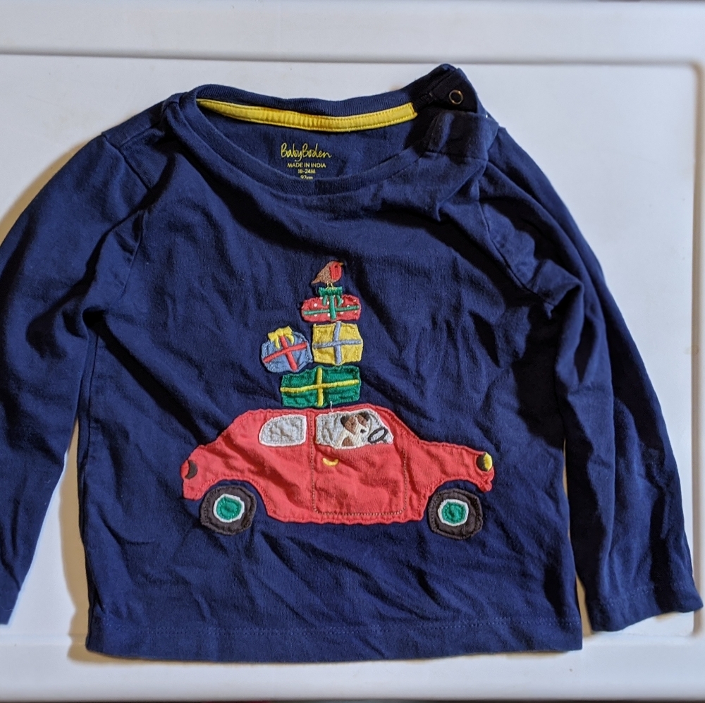Mini Boden long sleeve tee